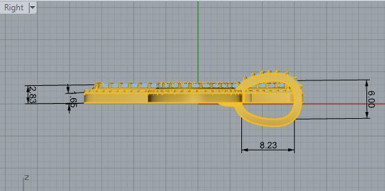 Mvp Pave Pendant 2603 3D print model_6