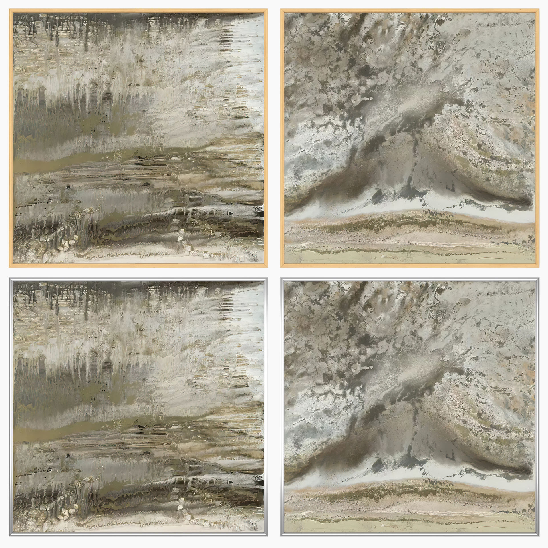 Wall Art Set 4251 3D model_2