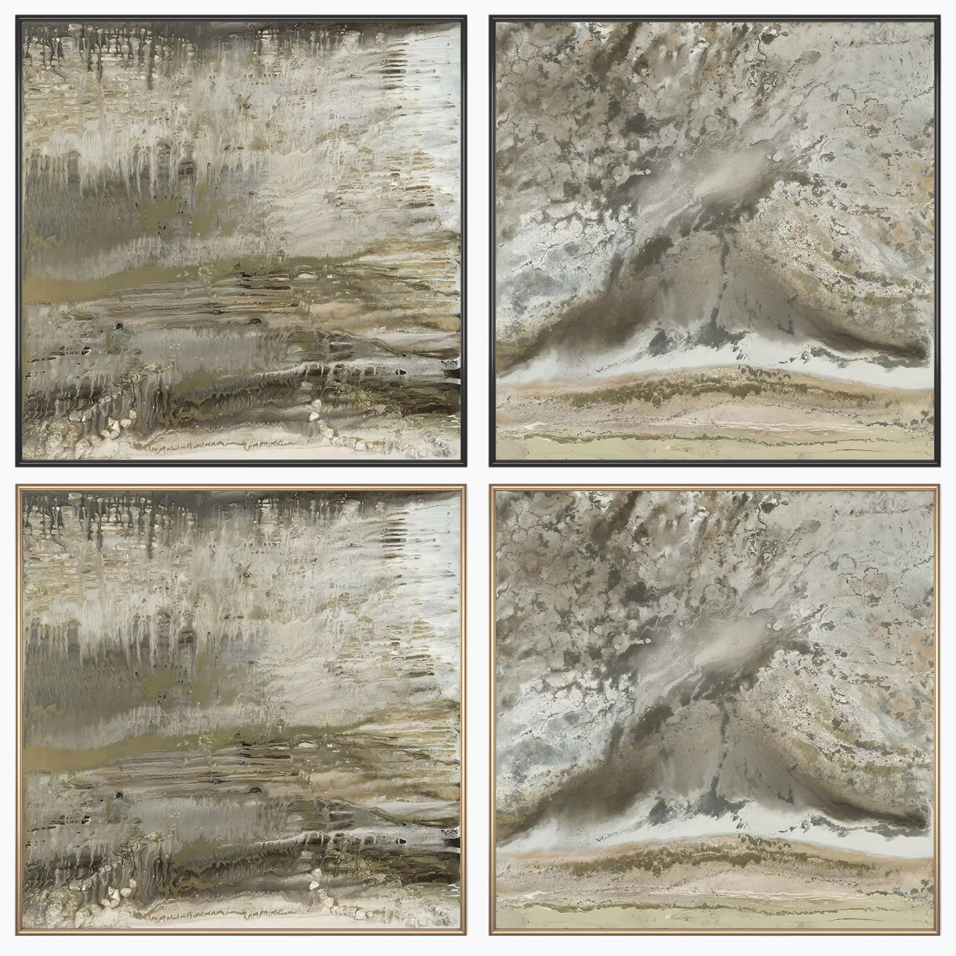 Wall Art Set 4251 3D model_1