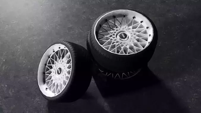 BSS Tire Rim 3D model