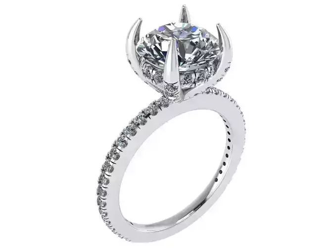 Round Diamond Ring 2605