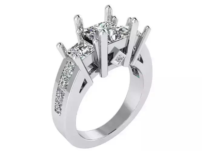 Princess Basket Ring 2611
