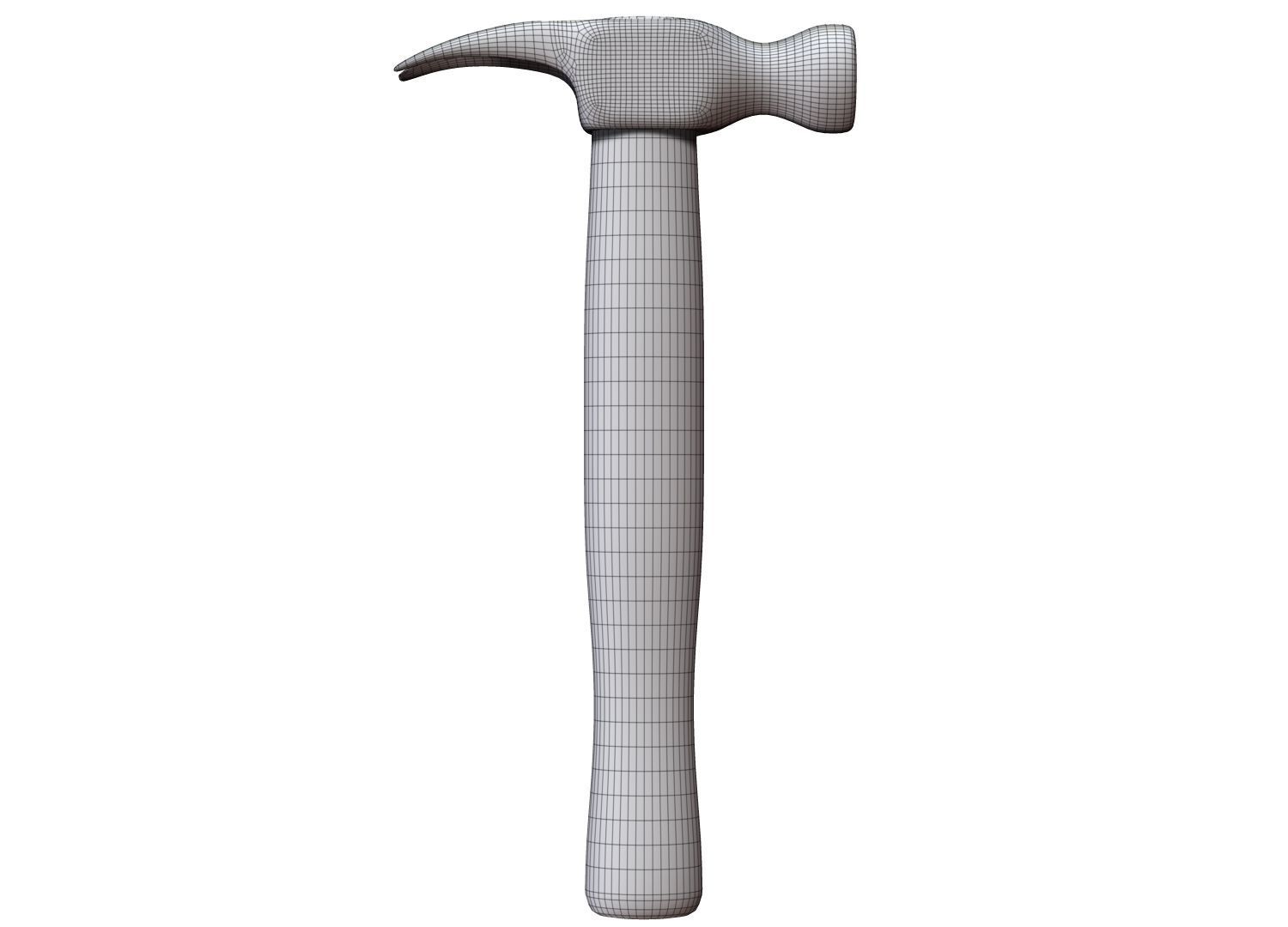 Claw Hammer 3D model_17