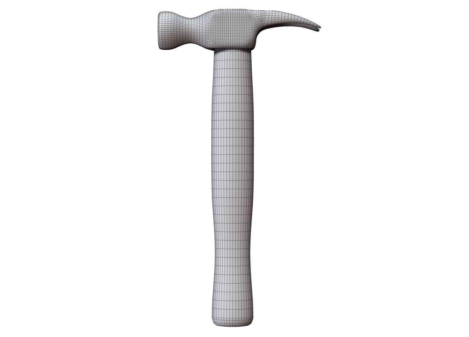 Claw Hammer 3D model_13