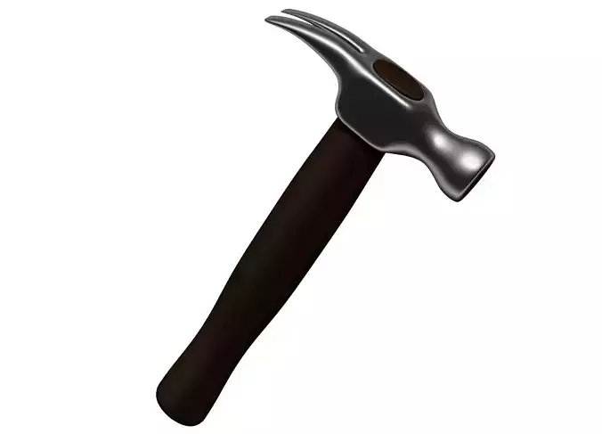 Claw Hammer 3D model Claw Hammer 3D model
