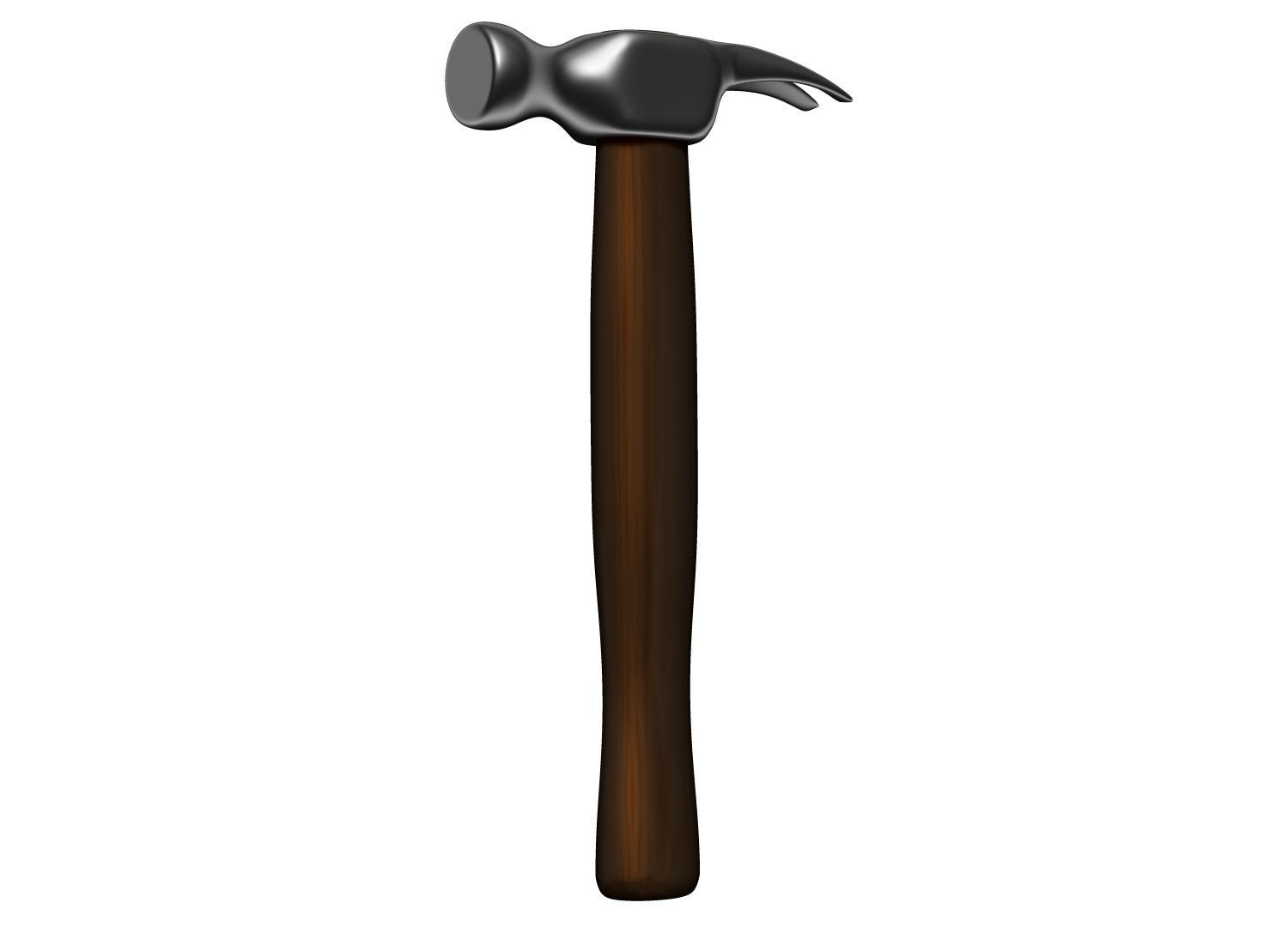 Claw Hammer 3D model_2