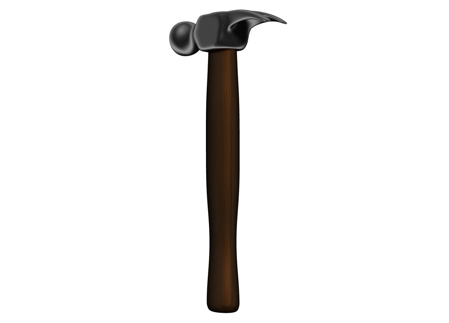 Claw Hammer 3D model_8