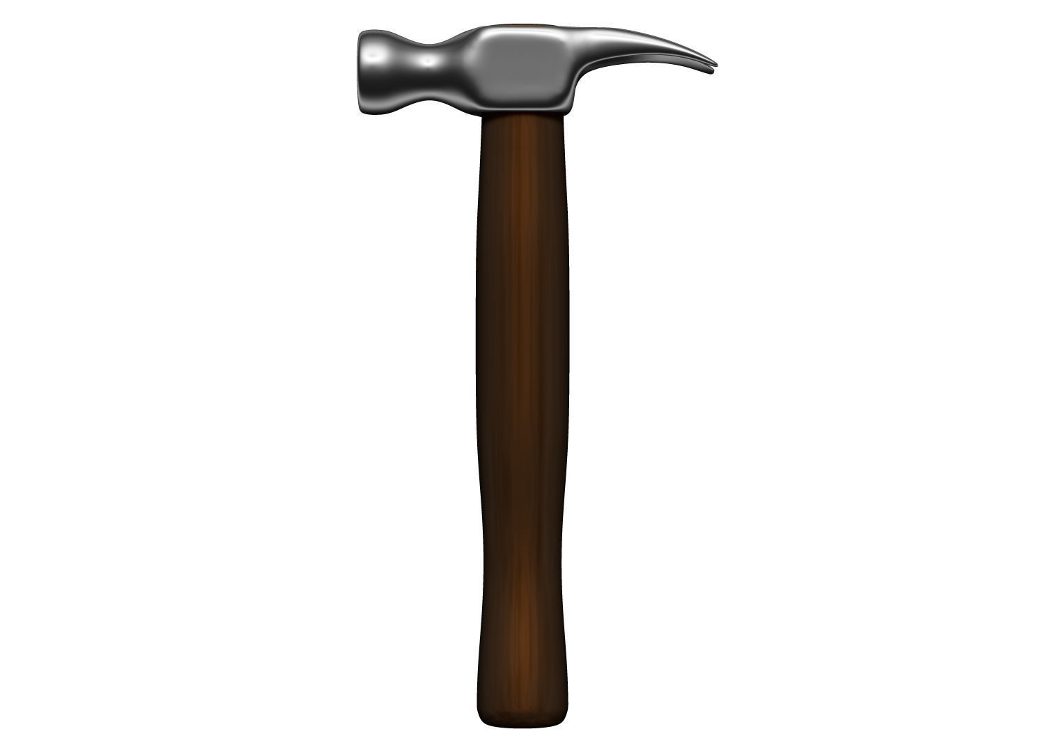 Claw Hammer 3D model_1