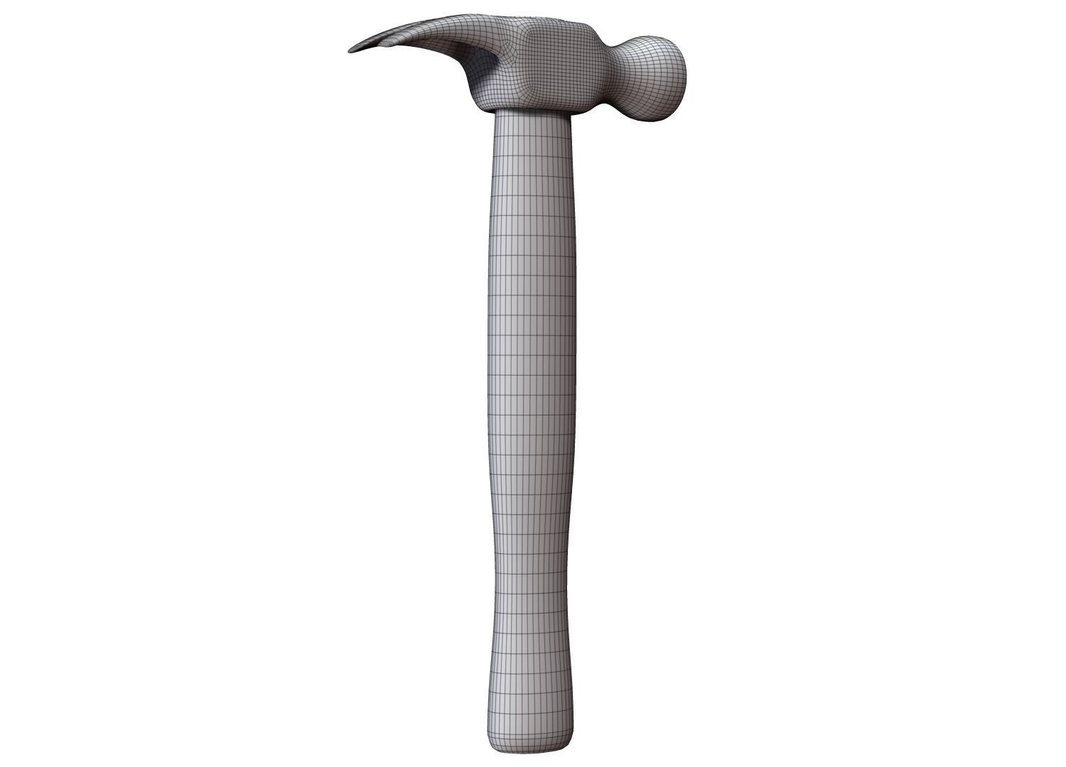 Claw Hammer 3D model_18