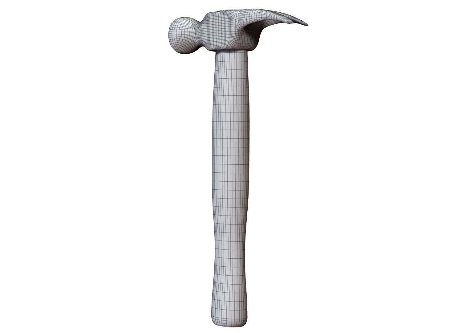 Claw Hammer 3D model_20