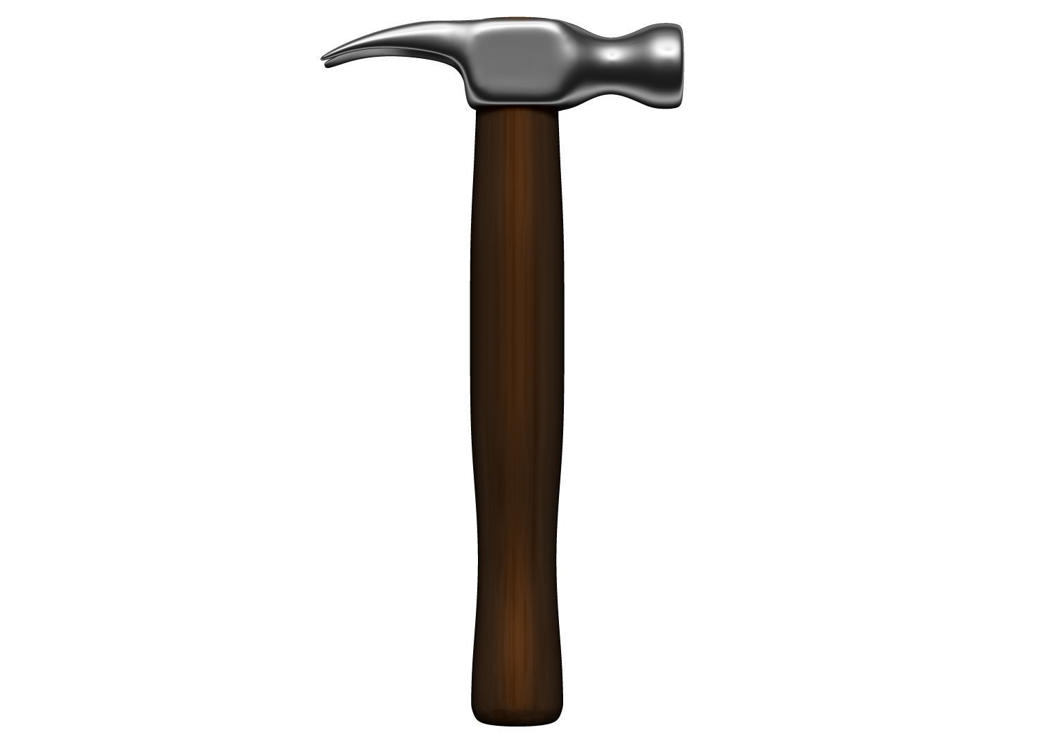 Claw Hammer 3D model_5