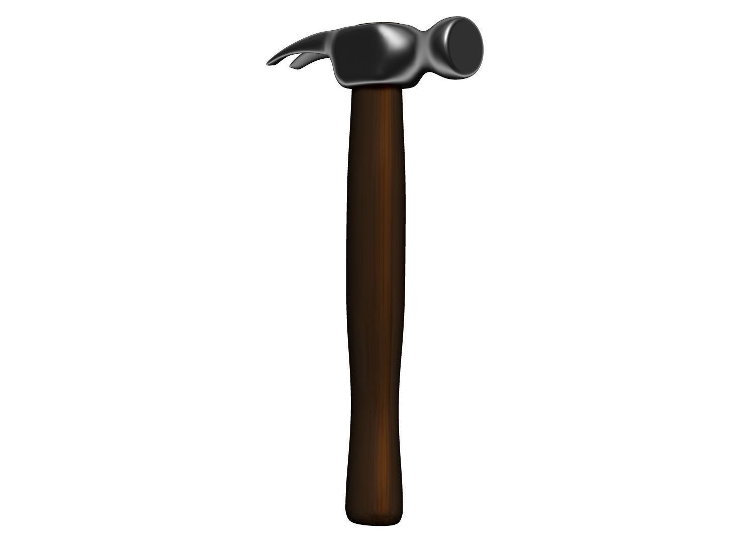 Claw Hammer 3D model_4