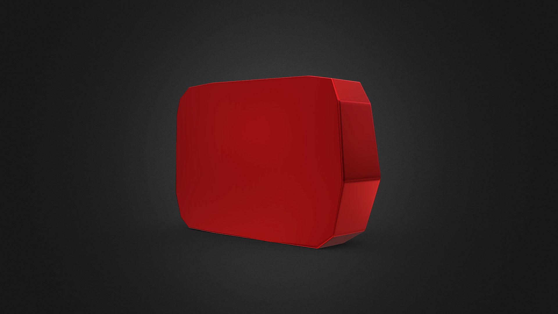 Youtube Diamond Play Button 3D print model_4