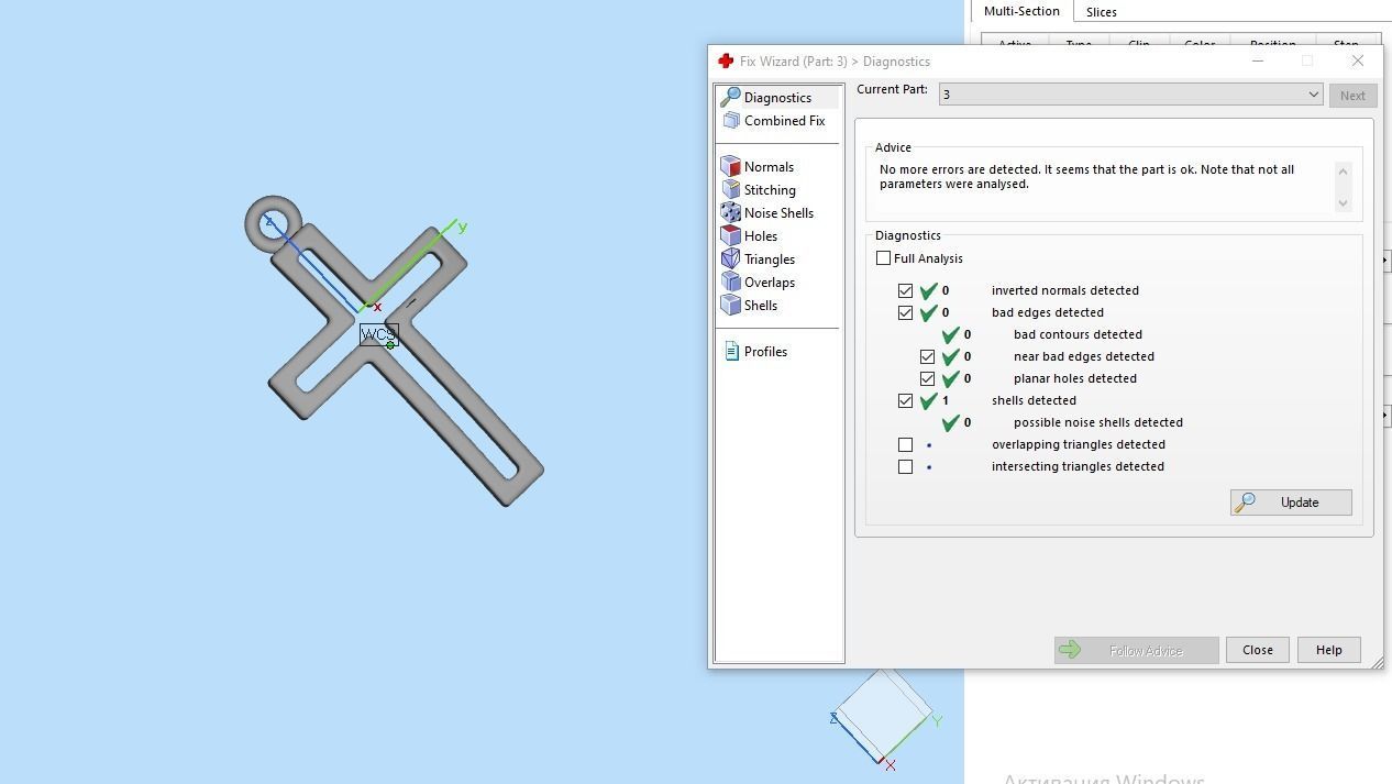 cross earrings 3D print model_17