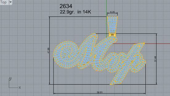 Mvp Pendant 2634 3D print model_4