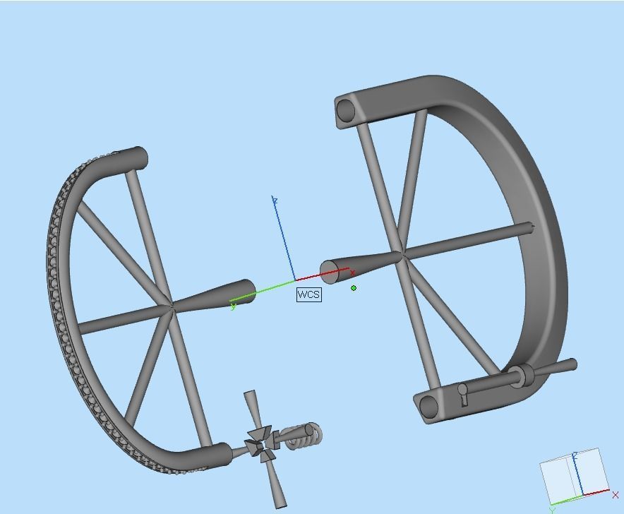 Tiffany lock bracelet  3D print model_13