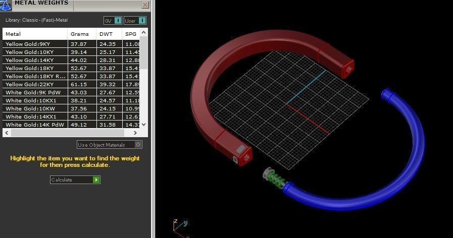 Tiffany lock bracelet 3D print model_9