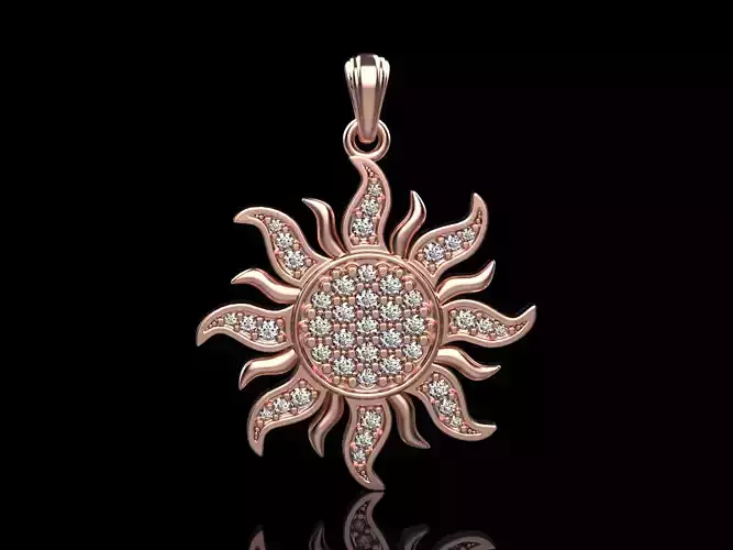 Sun pendant