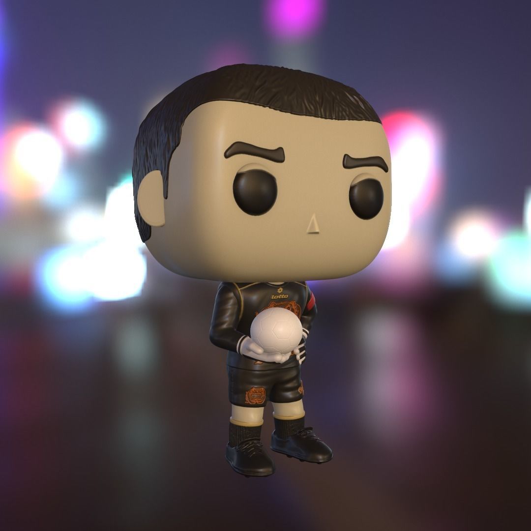 Funko Chilavert 3D print model_2