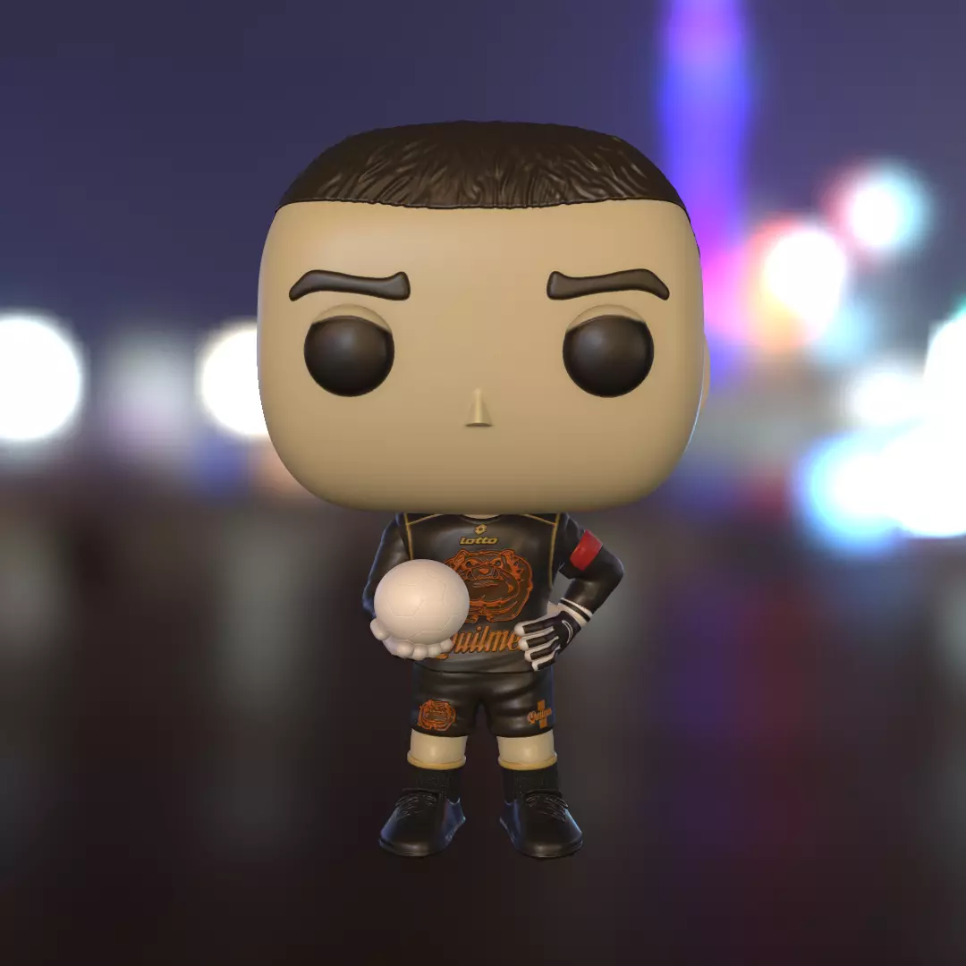 Funko Chilavert 3D print model_0