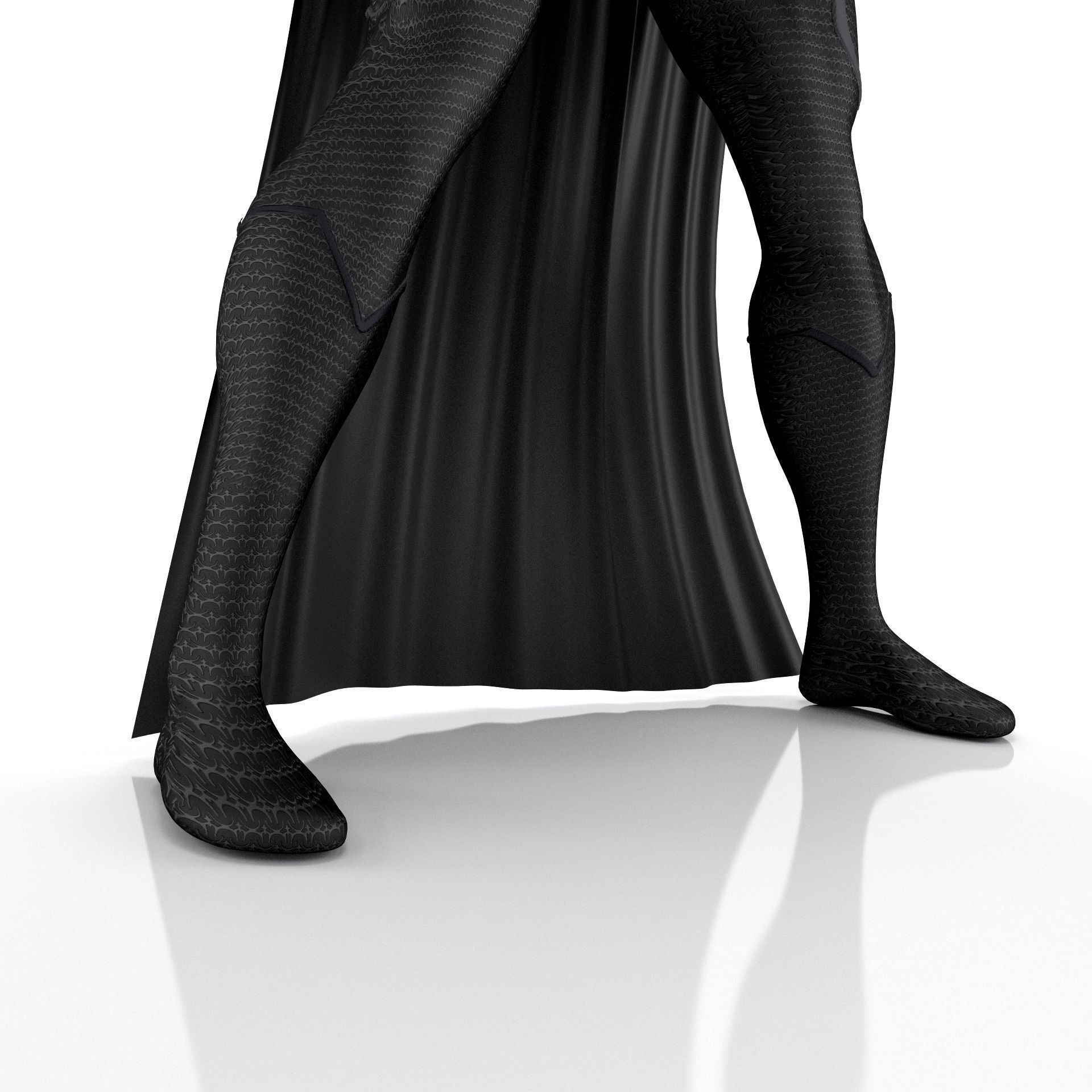 Man Of Steel Superman Dark 3D model_15