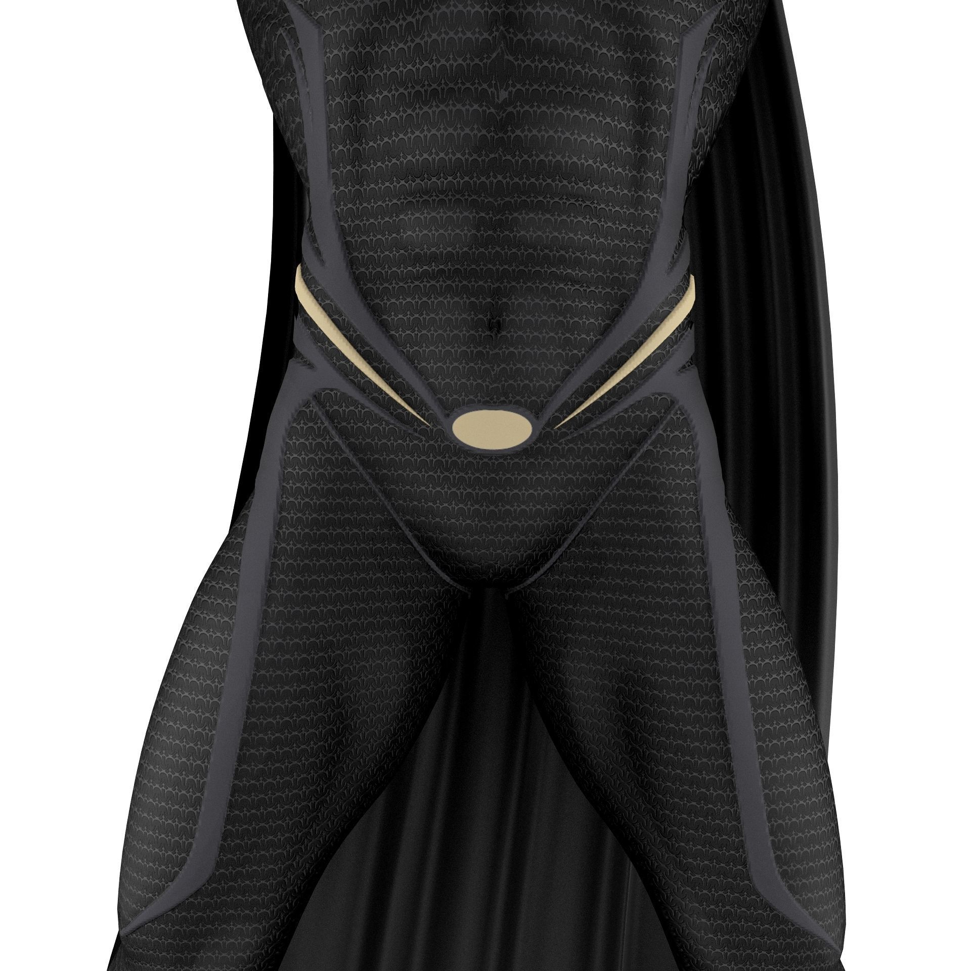 Man Of Steel Superman Dark 3D model_14