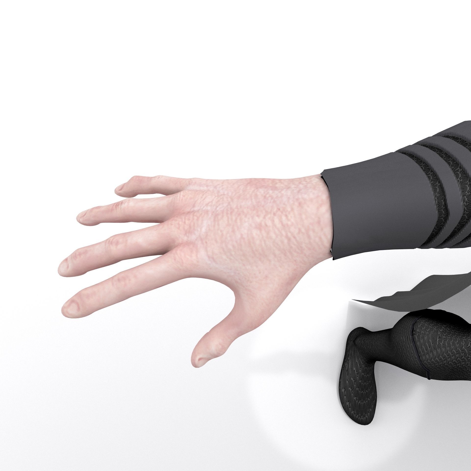 Man Of Steel Superman Dark 3D model_16