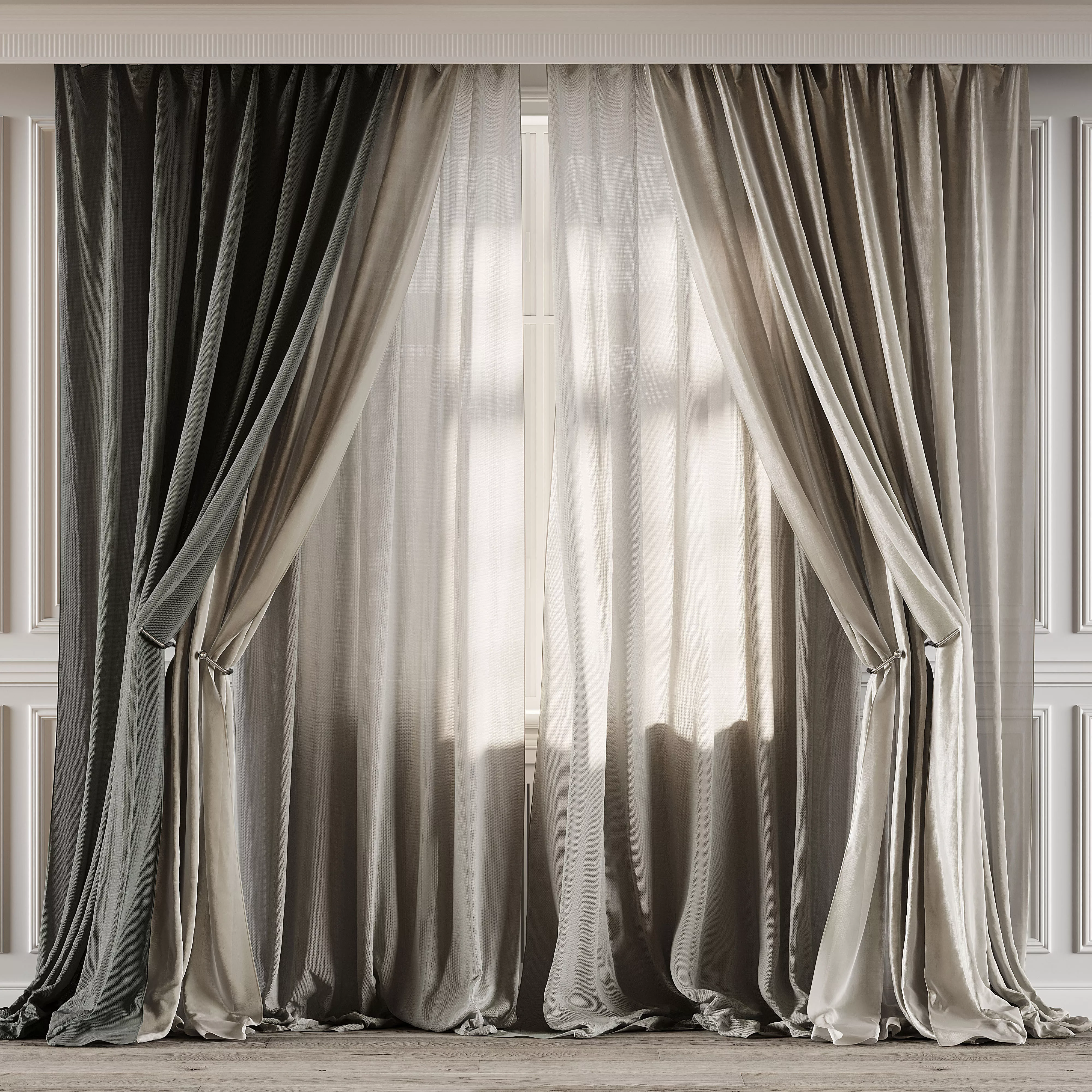CURTAINS 556C 3D model