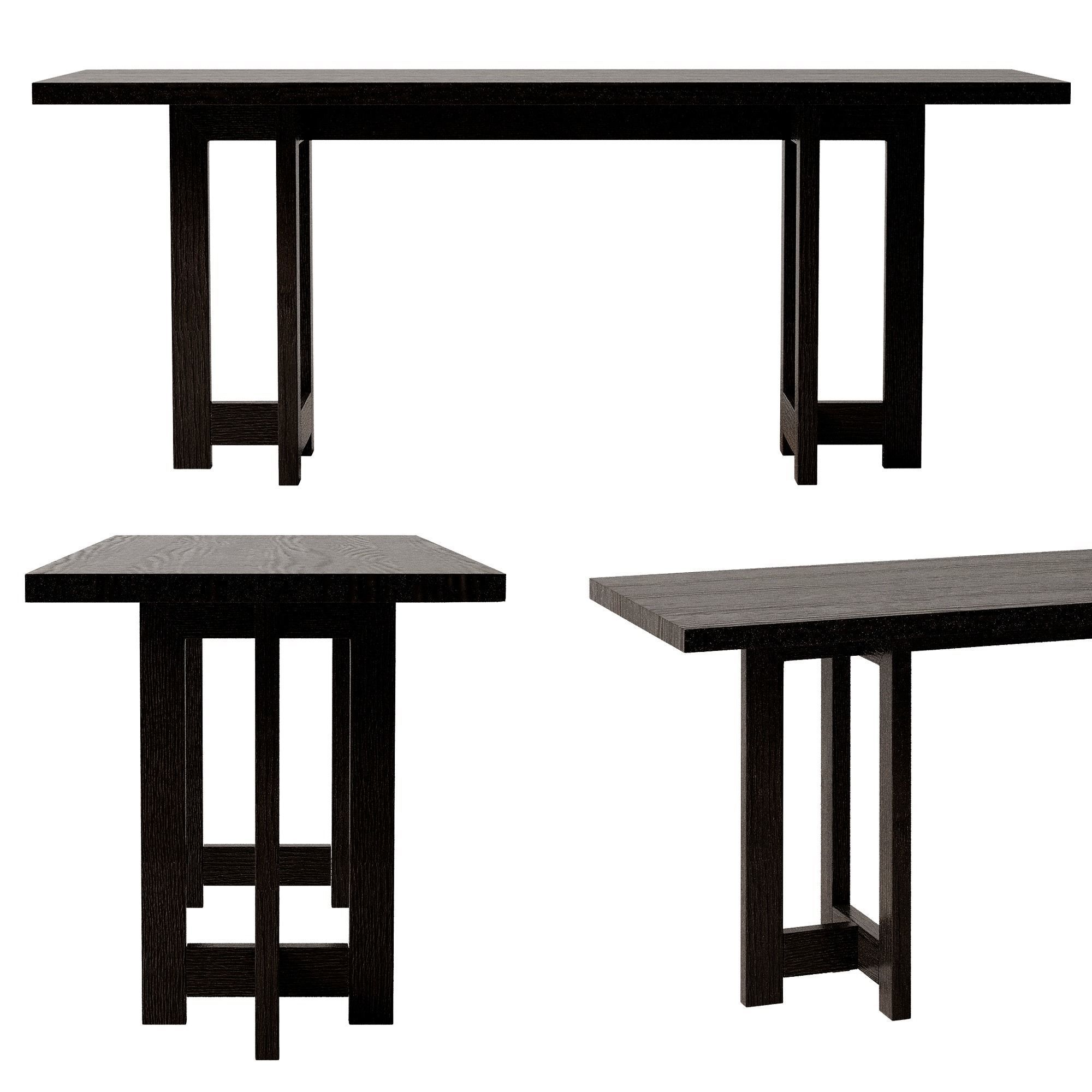 Zara Home Desk 01 By Vincent Van Duysen 3D model_2