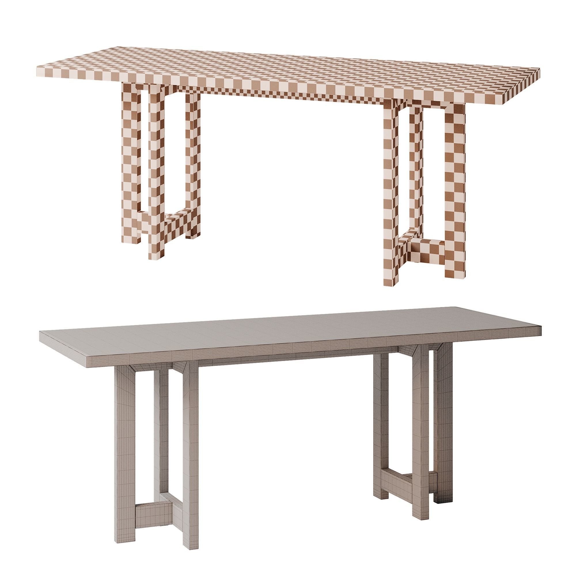 Zara Home Desk 01 By Vincent Van Duysen 3D model_3