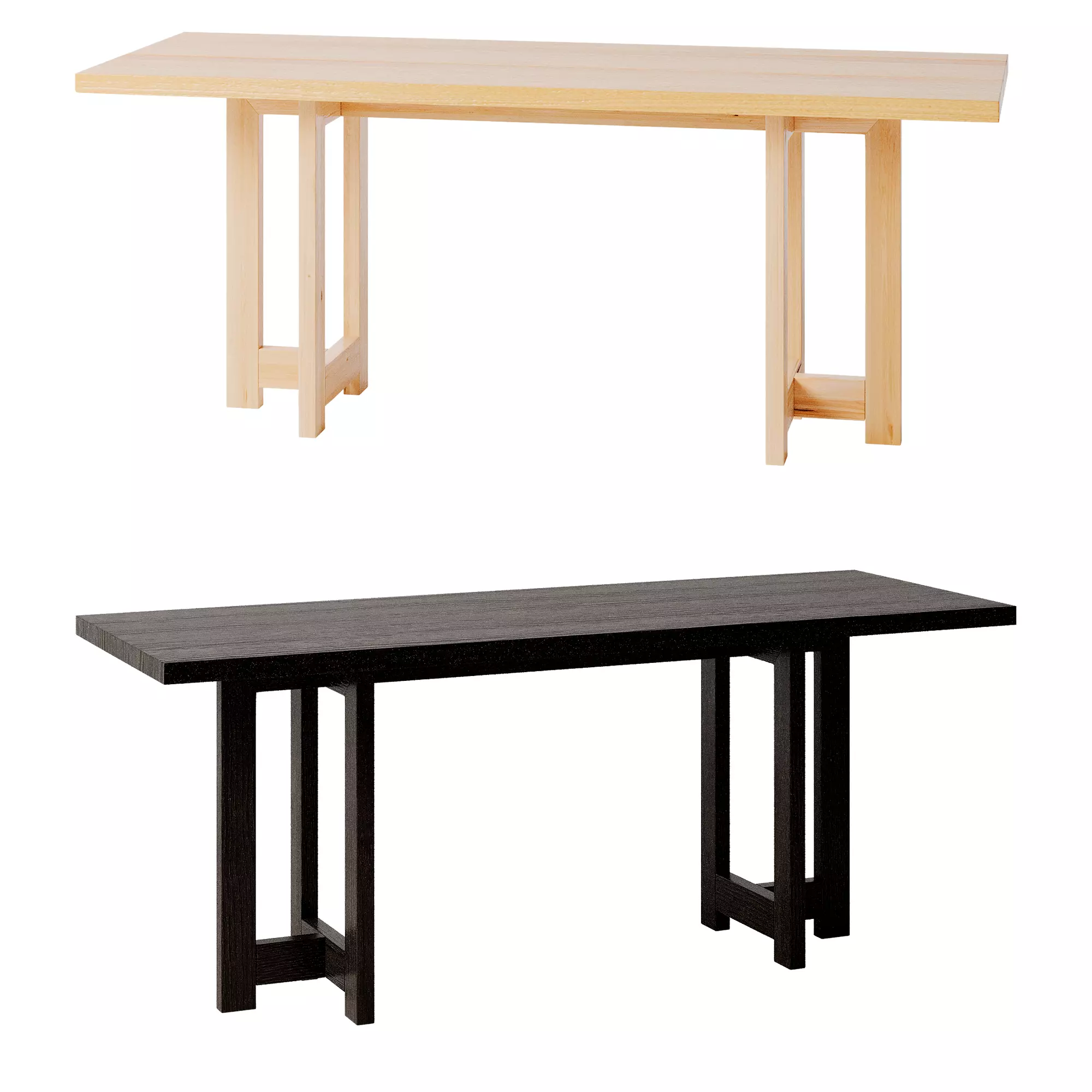 Zara Home Desk 01 By Vincent Van Duysen 3D model_0