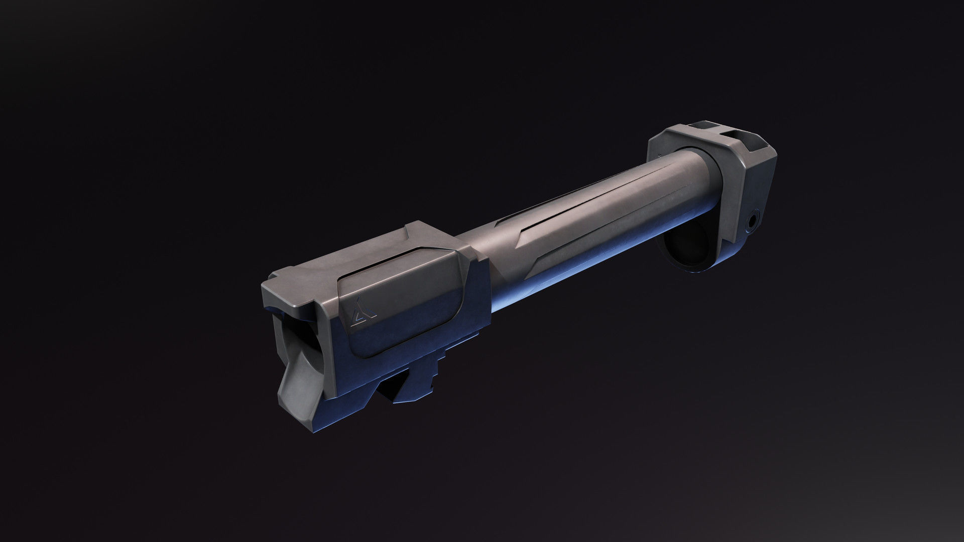 Afterburner and Ramjet G19gen4 Low-poly 3D model_1