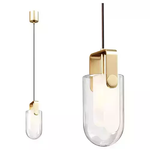 Modern brass pendant lamp 6069