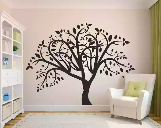 Wall Stencil decoration