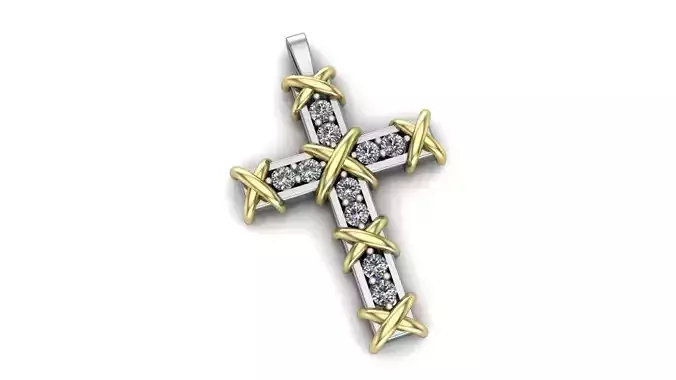 Cross pendant