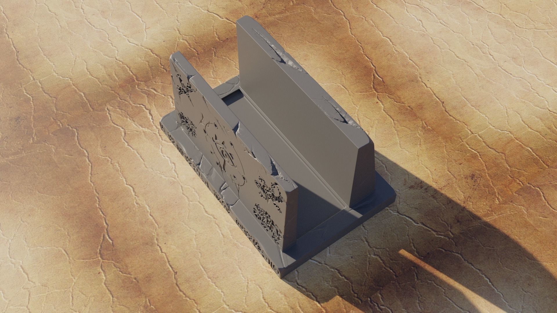 NINTENDO SWITCH DOCK HOLDER ZELDA DIVINE BEASTS 3D print model_5