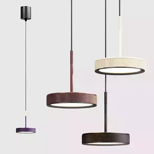Single chandelier and pendant lamp LuxHolic 1395D01 3D model