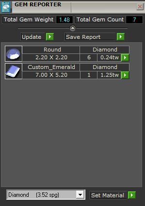 Emerald Bezel Ring 2675 3D print model_8