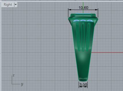 Emerald Bezel Ring 2675 3D print model_6