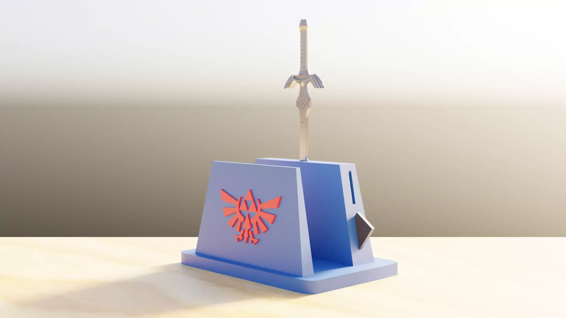 DOCK NINTENDO SWITCH LEGEND OF ZELDA 3D print model