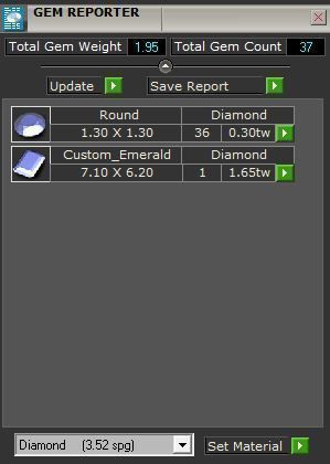Emerald Split Shank Ring 2682 3D print model_8