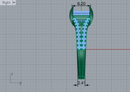 Emerald Split Shank Ring 2682 3D print model_6
