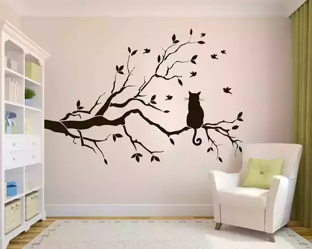 Wall Stencil decoration