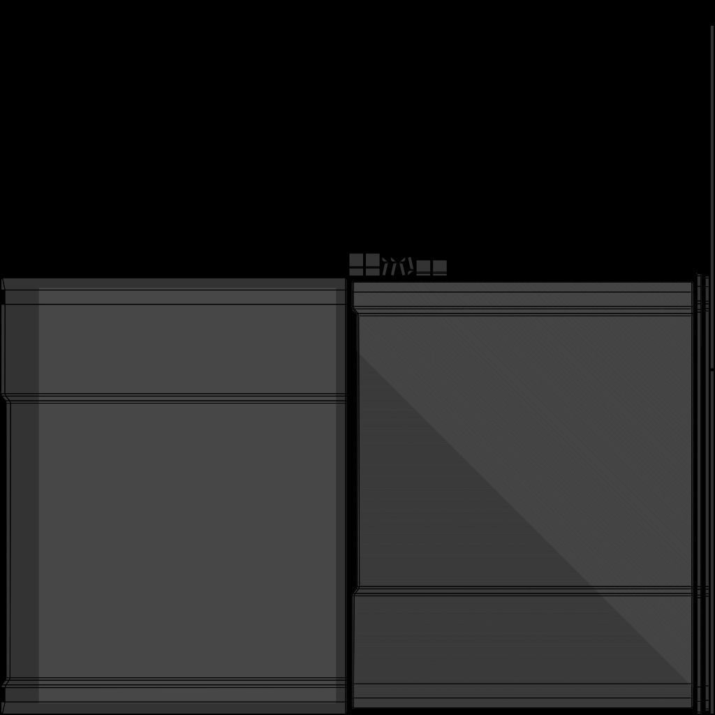 Low poly unbranded Laptop Low-poly 3D model_12