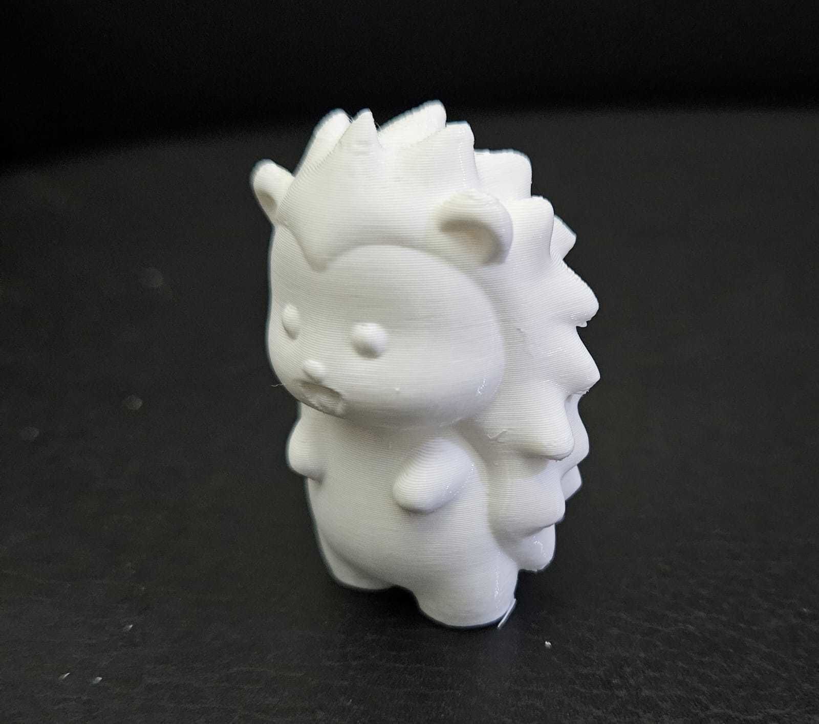 Happy Hedgehog 3D print model_5