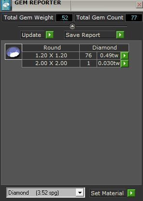 Diamond Bangle Bracelet 2684 3D print model_8