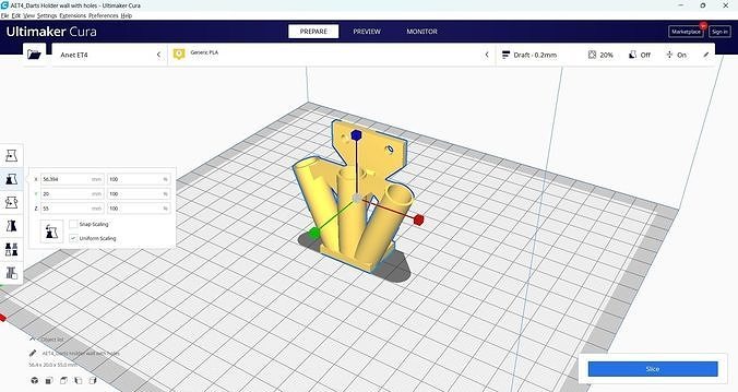 Darts holder for wall - stl file 3D print model