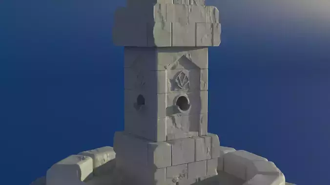 SMALL FOUNTAIN OF THE PILAR 3D print model
