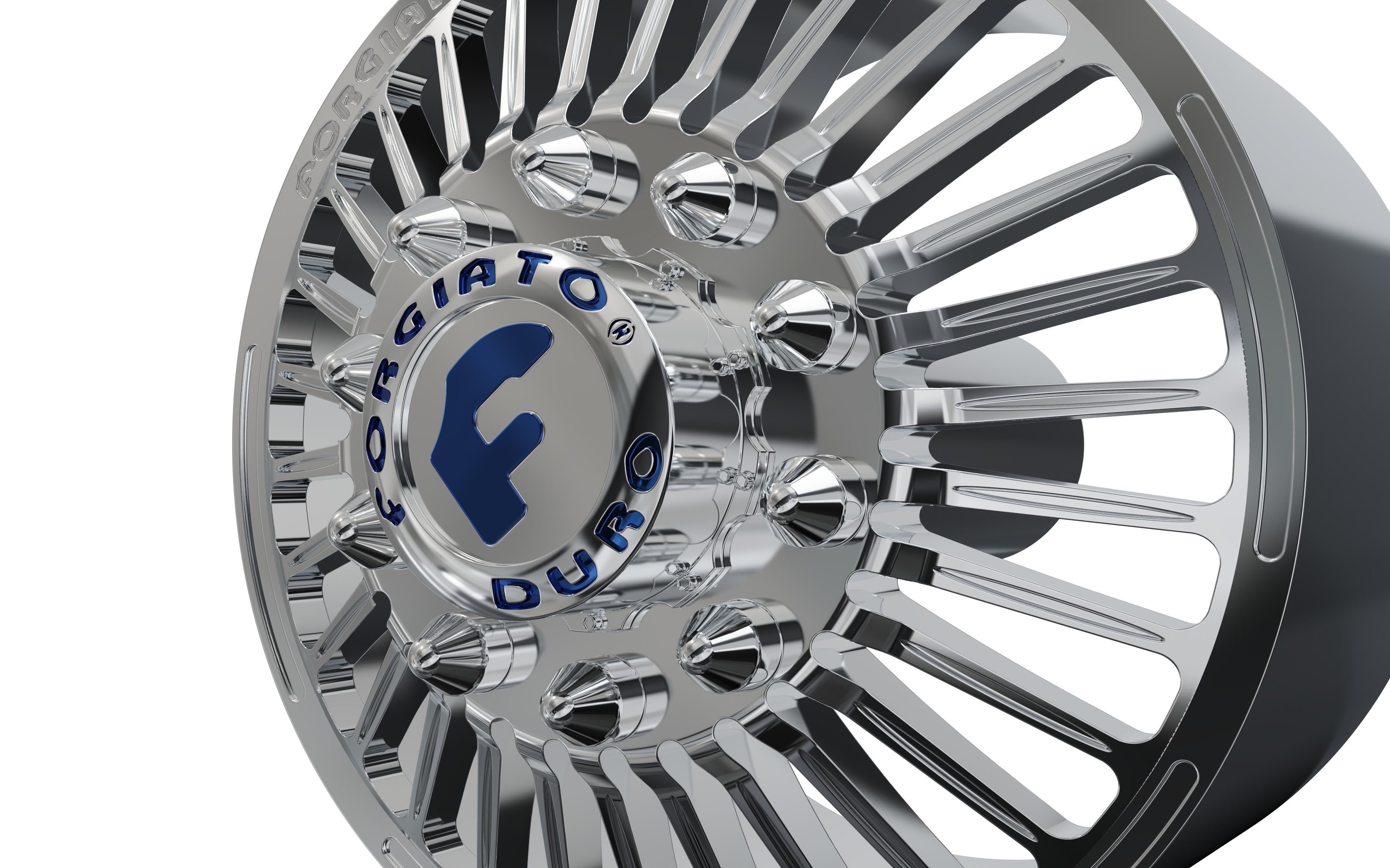 FRONT forgiato Cablata-D DURO DUALLY WHEEL 3D print model_8