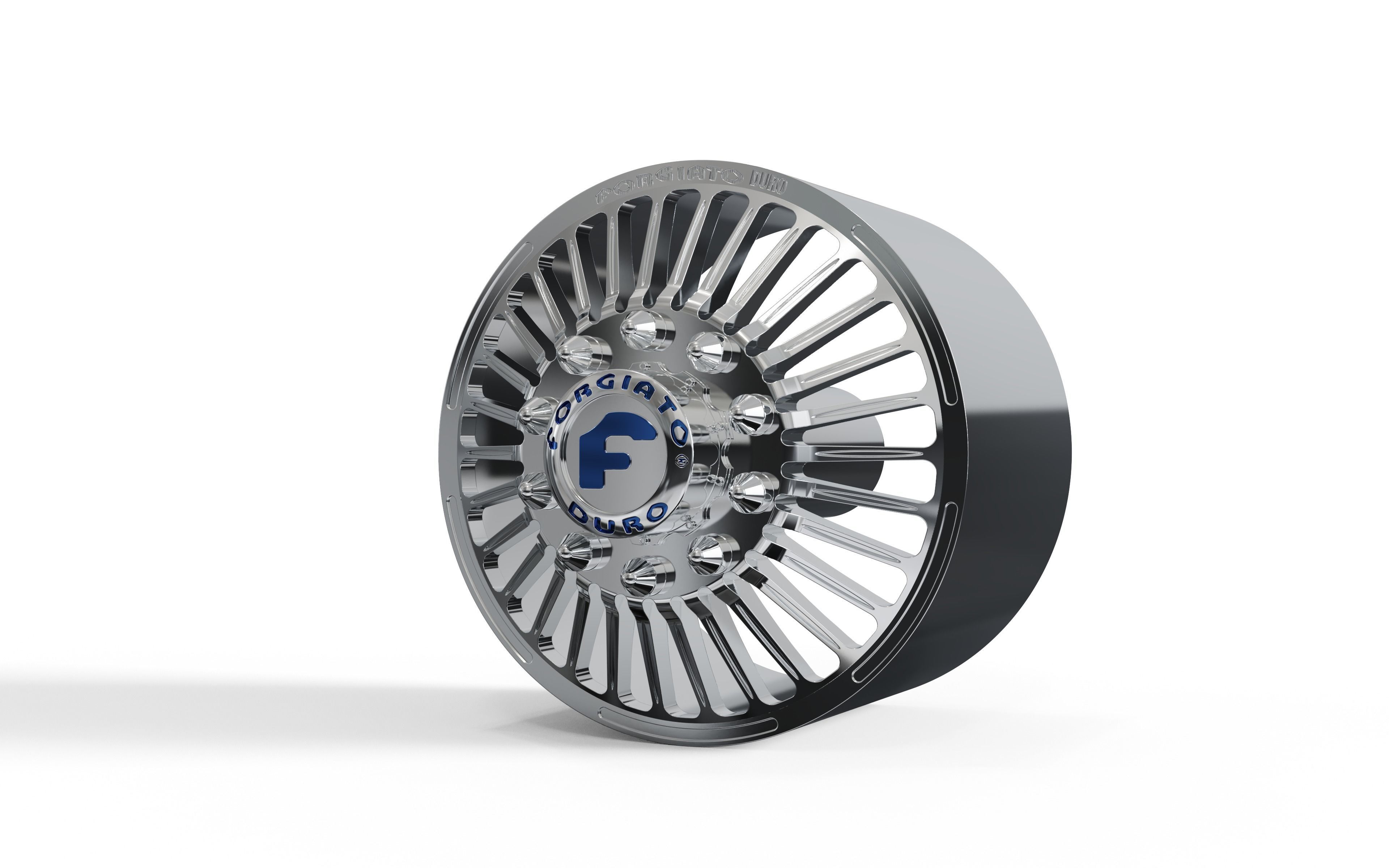 FRONT forgiato Cablata-D DURO DUALLY WHEEL 3D print model_1
